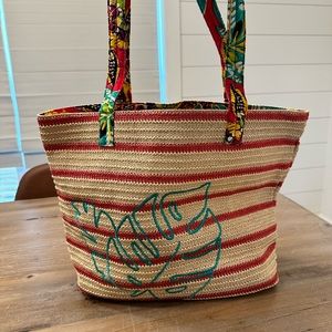 Straw Beach bag
